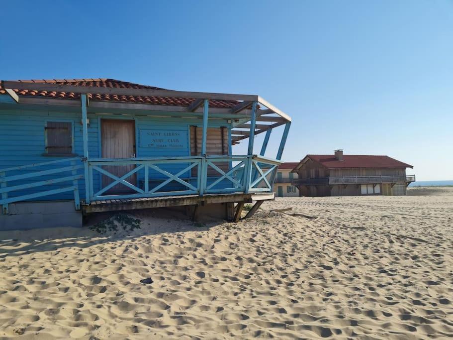 Superbe Studio A 8Mn En Voiture De La Plage Linxe Екстериор снимка